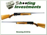 Browning A5 Twenty 20 Ga Belgium Blond 28” VR F 1967 Excellent - 1 of 4