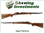 Ruger Model 77/50 50 Cal Black Powder Muzzleloader 22” 1997 First Year - Image 1 of 4
