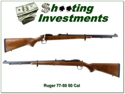 Ruger Model 77/50 50 Cal Black Powder Muzzleloader 22” 1997 First Year - Image 1 of 4