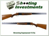 FN Browning Superposed 12 Ga Belgium Shotgun 28” M / F RKLT 1959 - Image 1 of 4
