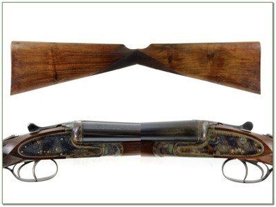 Webley & Scott Sidelock 12 Ga SXS Engraved Case Color 28” IC / M Excellent - Image 2 of 4