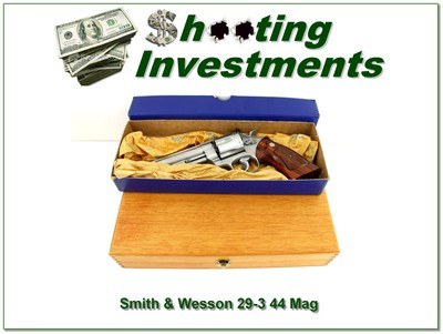 Smith & Wesson Model 629 No Dash 44 Mag 6” Stainless Revolver LNIC - Image 1 of 4
