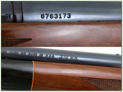 Remington Model 700 BDL 270 Win 22” Rifle 1974 - Image 4 of 4