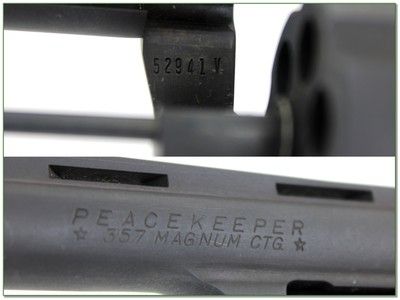 Colt Peacekeeper 357 Mag hard to find 6in - Image 4 of 4