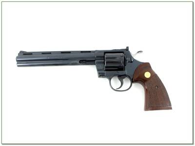 1981 made Colt Python 8in blued collector! - Image 2 of 4
