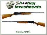 Browning A5 Light Twelve 12 Ga Belgium 30” VR F 1971 Excellent - 1 of 4