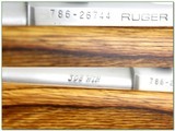 Ruger M77 Mark II 308 Win Stainless Laminate 22” Rifle w Rings 1999 - Image 4 of 4