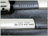 Weatherby Mark V Accumark 30-378 Wby Mag 28” Rifle w Accubrake - Image 4 of 4