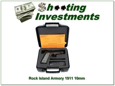 Rock Island Armory M1911 A1 Ultra FS 10mm Tact 2011 5” Pistol LNIB - Image 1 of 4