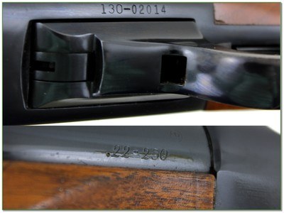 Ruger No. 1 22-250 Rem Pre Warning Red Pad 26” Rifle 1971 - Image 4 of 4