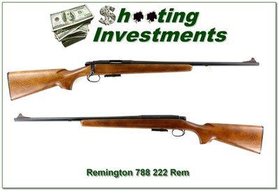 Remington Model 788 222 Rem 24” Rifle 1982 Made - Image 1 of 4