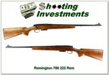 Remington Model 788 222 Rem 24” Rifle 1982 Made