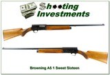 Browning A5 Sweet Sixteen 16 Ga Belgium 28” Mod 1965 Shotgun