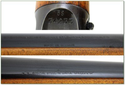 Browning A5 Sweet Sixteen 16 Ga Belgium 28” Mod 1965 Shotgun - Image 4 of 4