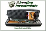 Ruger Gold Label 12 Ga SXS 28” w Chokes NIC Excellent 2004 Unfired - Image 1 of 4