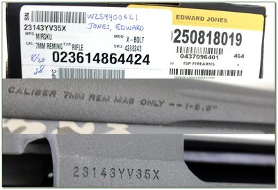 Browning X Bolt XB2 Speed 7mm Rem Mag 26” Threaded Rifle LNIB - Image 4 of 4
