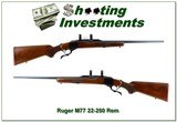 Ruger No. 1 B 243 Win 26” Rifle Red Pad w Rings 1981 Excellent