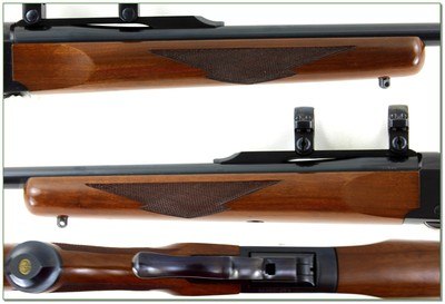 Ruger No. 1 B 243 Win 26” Rifle Red Pad w Rings 1981 Excellent - Image 3 of 4