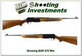 Browning BAR Grade II 270 Win Belgium 22” Rifle 1970 - 1 of 4