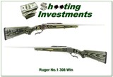 Ruger No. 1 308 Win MWTF 1 of 1 Stainless Laminate Mississippi 26” 2006 Like New