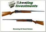 Browning A5 Sweet Sixteen 16 Ga Belgium 28” Mod VR 1955 Excellent