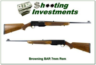 Browning BAR Grade II 7mm Rem Mag Belgium 24” Rifle 1972 - Image 1 of 4