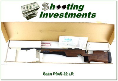Sako Finnfire P94S Range Sporter 22 LR 22” HB Rifle NIB Appears Unfired - Image 1 of 4