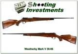 Weatherby Mark V Deluxe 30-06 9 Lug 26” w Accubrake Excellent Rare