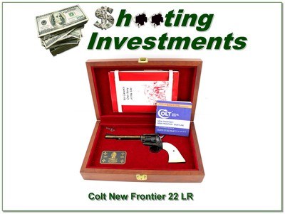 Colt New Frontier Kit Carson Commemorative 1809-1984 22 LR 6” NIC SAA Revolver - Image 1 of 4