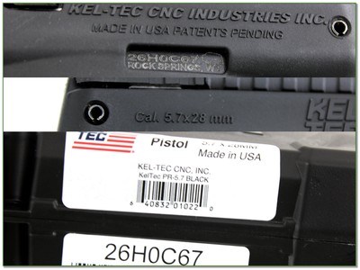 Kel-Tec PR-57 5.7x28mm 4.6” Pistol NIB - Image 4 of 4