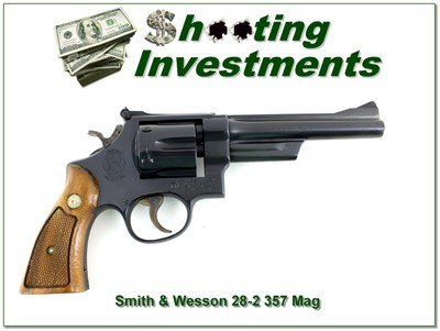 Smith & Wesson Model 28-2 357 Mag Highway Patrolman 6” Blued Revolver - Image 1 of 4