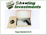 Ruger Signature Series Standard 22 LR Stainless 1 of 5000 NIB 4.75” Pistol - Image 1 of 4