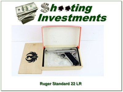 Ruger Signature Series Standard 22 LR Stainless 1 of 5000 NIB 4.75” Pistol - Image 1 of 4