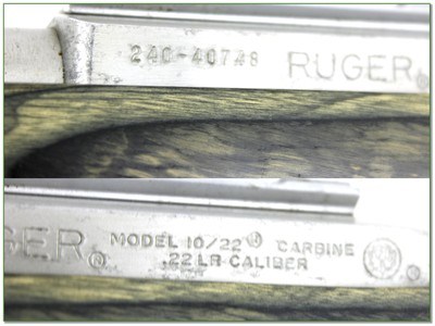 Ruger 10-22 International Stainless Laminated “Chief AJ” 22LR - Image 4 of 4