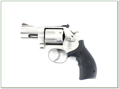 Smith & Wesson 686-6 2/5in stainless 357 Laser grips - Image 2 of 4