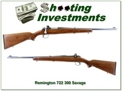 Remington Model 722 300 Savage 21” Rifle 1950s Excellent - Image 1 of 4