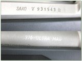 Sako V Stainless 375 Ultra Mag RUM 27” Rifle - Image 4 of 4