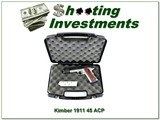 Kimber Custom II 1911 45 ACP Pistol 5” w Case and Extra Magazine Two Tone - Image 1 of 4