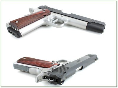 Kimber Custom II 1911 45 ACP Pistol 5” w Case and Extra Magazine Two Tone - Image 3 of 4