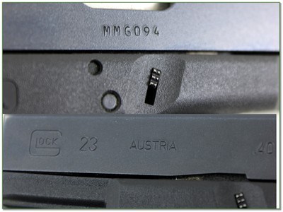 Glock 23 40 S&W Storm Lak Match barrel and Lazer Sight - Image 4 of 4