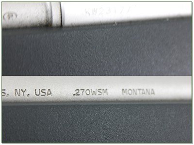 Kimber Model 8400 Montana Stainless Kevlar 270 WSM 24” Rifle - Image 4 of 4