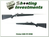 Kimber Model 8400 Montana Stainless Kevlar 270 WSM 24” Rifle - Image 1 of 4