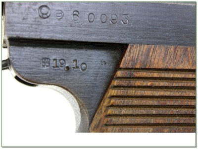 Nambu Type 14 8x22 1944 Nagoya Arsenal w Holster - Image 4 of 4