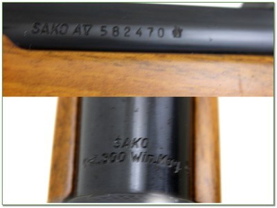 Sako AV 300 Win Mag 24.5” Rifle w Rings - Image 4 of 4