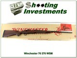Winchester Model 70 Classic Sporter III 270 WSM 24” w Box - Image 1 of 4