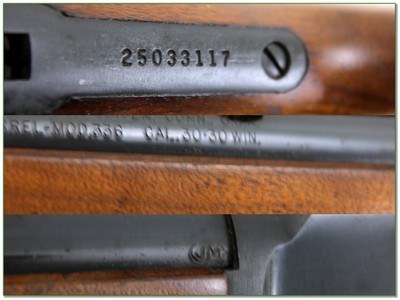 Marlin Model 336 30-30 JM Marked Pre Safety 20” Lever Rifle 1975 - Image 4 of 4