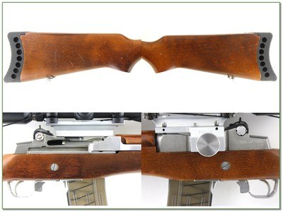 Ruger Mini-14 SS Stainless 223 Rem 18” Rifle w Simmons Scope - Image 2 of 4