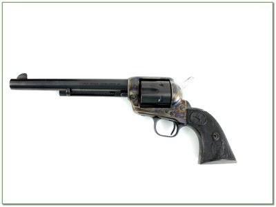 Colt SAA 45 LC 3rd Gen Blued Case Color 7.5” Revolver 1982 NIB - Image 2 of 4