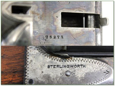 AH Fox Sterlingworth SXS 12 Ga Shotgun 28” Mod - Image 4 of 4