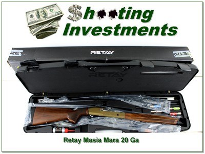 RETAY Masia Mara Bronze 20 Gauge 28in as new in box - Image 1 of 4